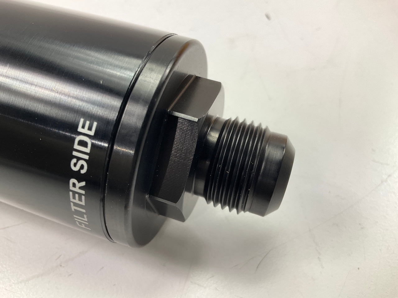 K&N 81-1003 Racing In-line Gas Fuel Filter - 74 Micron, 10AN Fittings