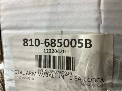 NEW 810-685005B Front Left Lower Control Arm - 2002-2003 Trailblazer, Envoy