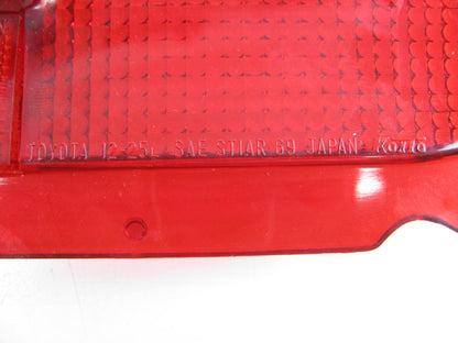 NOS OEM Toyota 81561-12210 Corolla KE25 Tail Light Lamp Lens ALL RED JDM
