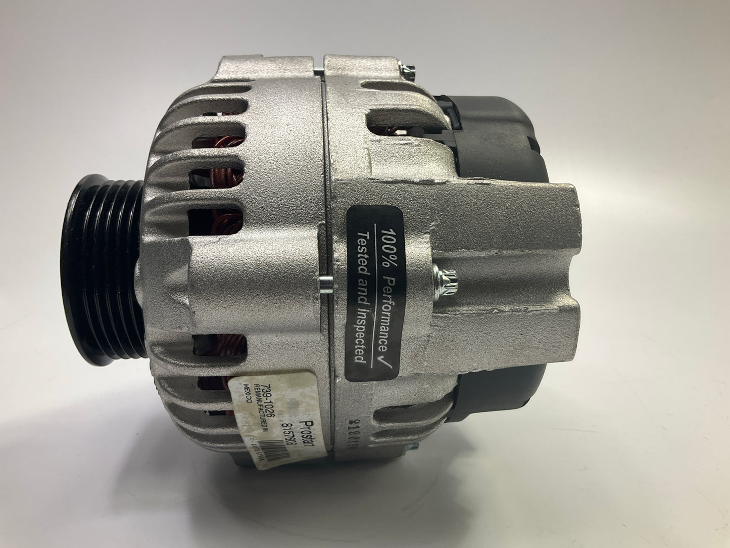 REMAN. UNBOXED 8157608 Alternator - 12v, 100 AMPS - 6 Grooves