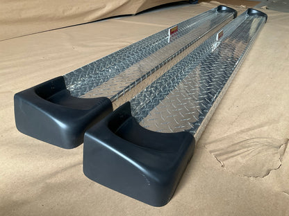 OWENS 8190-01 Running Boards Side Steps For 99-07 Silverado Sierra Quad Cab