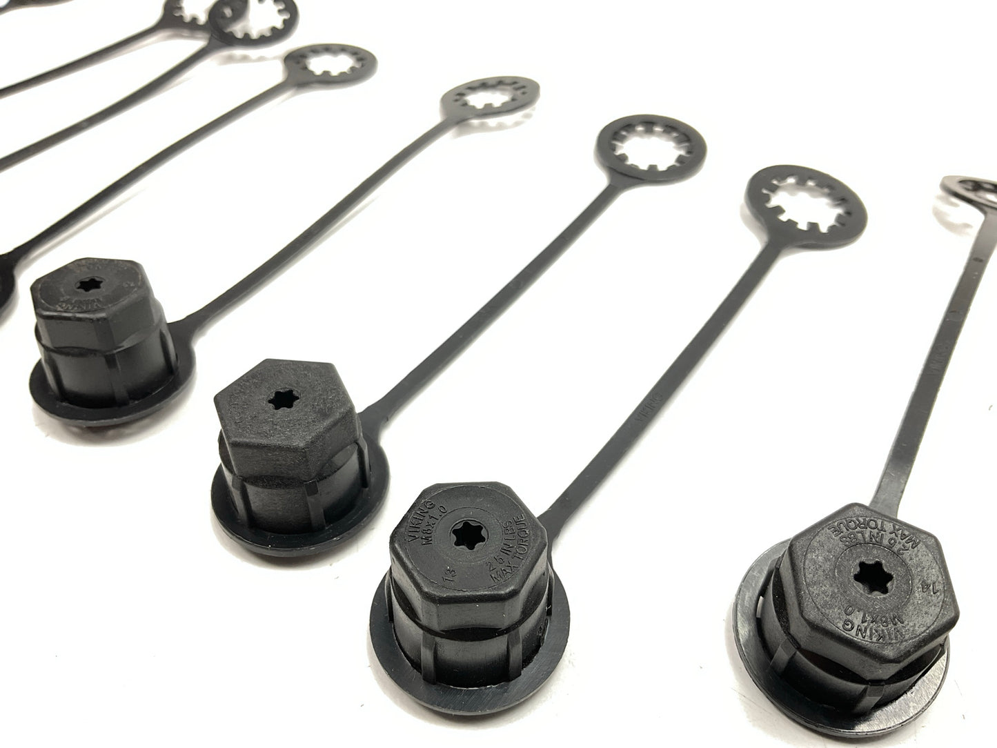 (25) PCS - A/C Charge Port Service Cap M8x1.0 Short Thread Fit MT6075