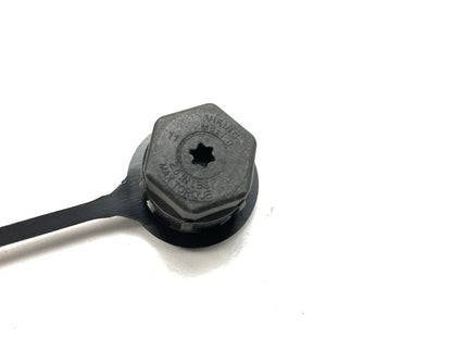 (25) PCS - A/C Charge Port Service Cap M8x1.0 Short Thread Fit MT6075