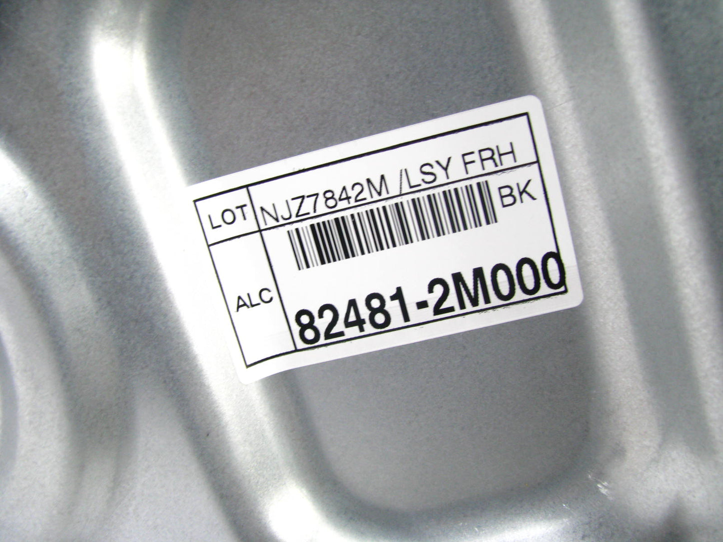 NEW OUT OF BOX FRONT RIGHT Window Regulator W/Panel OEM For 10-16 Genesis Coupe