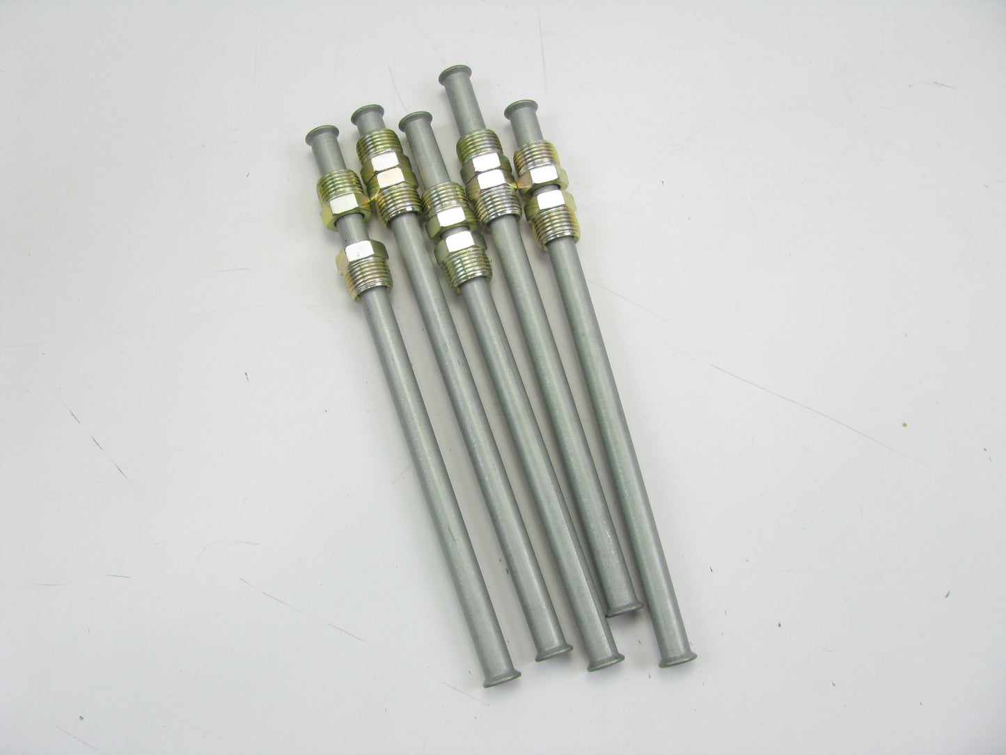 (5) NEW - OUT OF BOX 83109 Fuel & Oil Cooler Line Tube 3/8 Male X 3/8'' Male X 8''