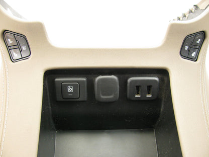 NEW UNBOXED OEM GM Center Console Cupholder DUNE - 15-20 Tahoe Suburban Yukon