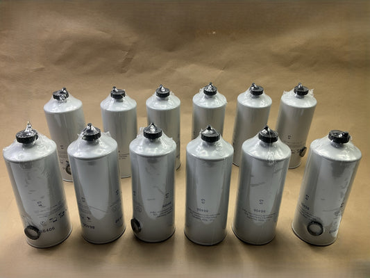 (12) 86406 Diesel Fuel Water Separator Filter PS8048, NG5900, 3329289, FS1000