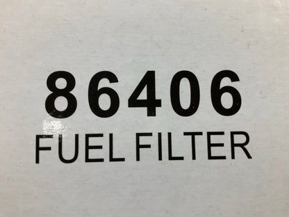 (12) 86406 Diesel Fuel Water Separator Filter Replaces Wix 33406, Baldwin BF1259