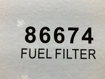 (12) NEW 86674 Fuel Filter - Replaces 3014300C1, 1R1712, FF1056, TP1322, LFF2749