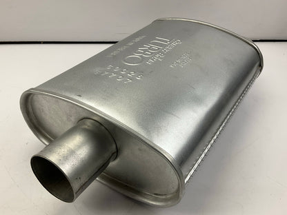 NEW UNBOXED Cherry Bomb 87707 Turbo Muffler 2.5'' Offset Inlet / 2.5'' Center Out.