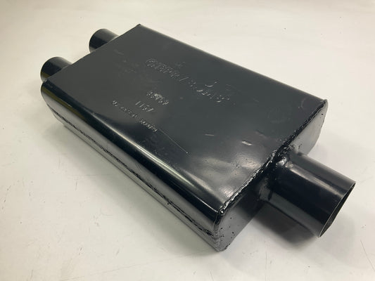DENTED SEE PHOTO Cherry Bomb Vortex Muffler 3'' Center ID, 2.5'' Dual OD, 16'' Long