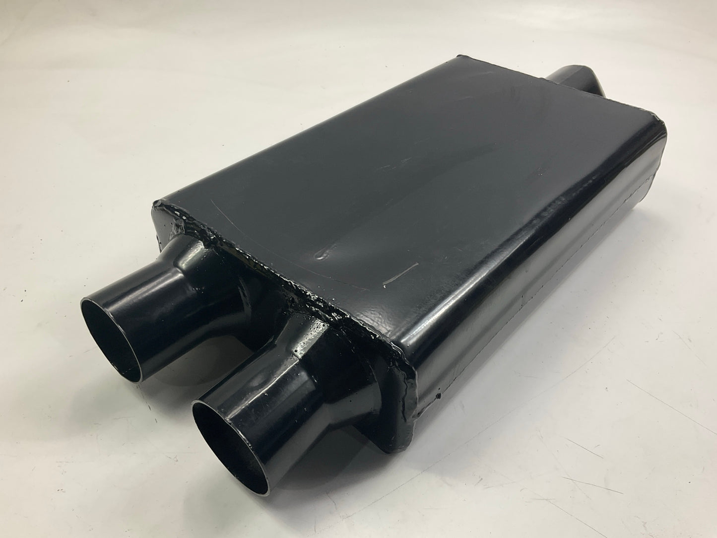 DENTED SEE PHOTO Cherry Bomb Vortex Muffler 3'' Center ID, 2.5'' Dual OD, 16'' Long