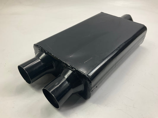 DENTED SEE PHOTO Cherry Bomb Vortex Muffler 3'' Center ID, 2.5'' Dual OD, 16'' Long