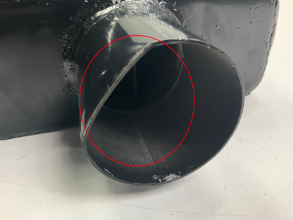 DENTED SEE PHOTO Cherry Bomb Vortex Muffler 3'' Center ID, 2.5'' Dual OD, 16'' Long