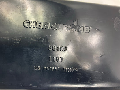 DENTED SEE PHOTO Cherry Bomb Vortex Muffler 3'' Center ID, 2.5'' Dual OD, 16'' Long
