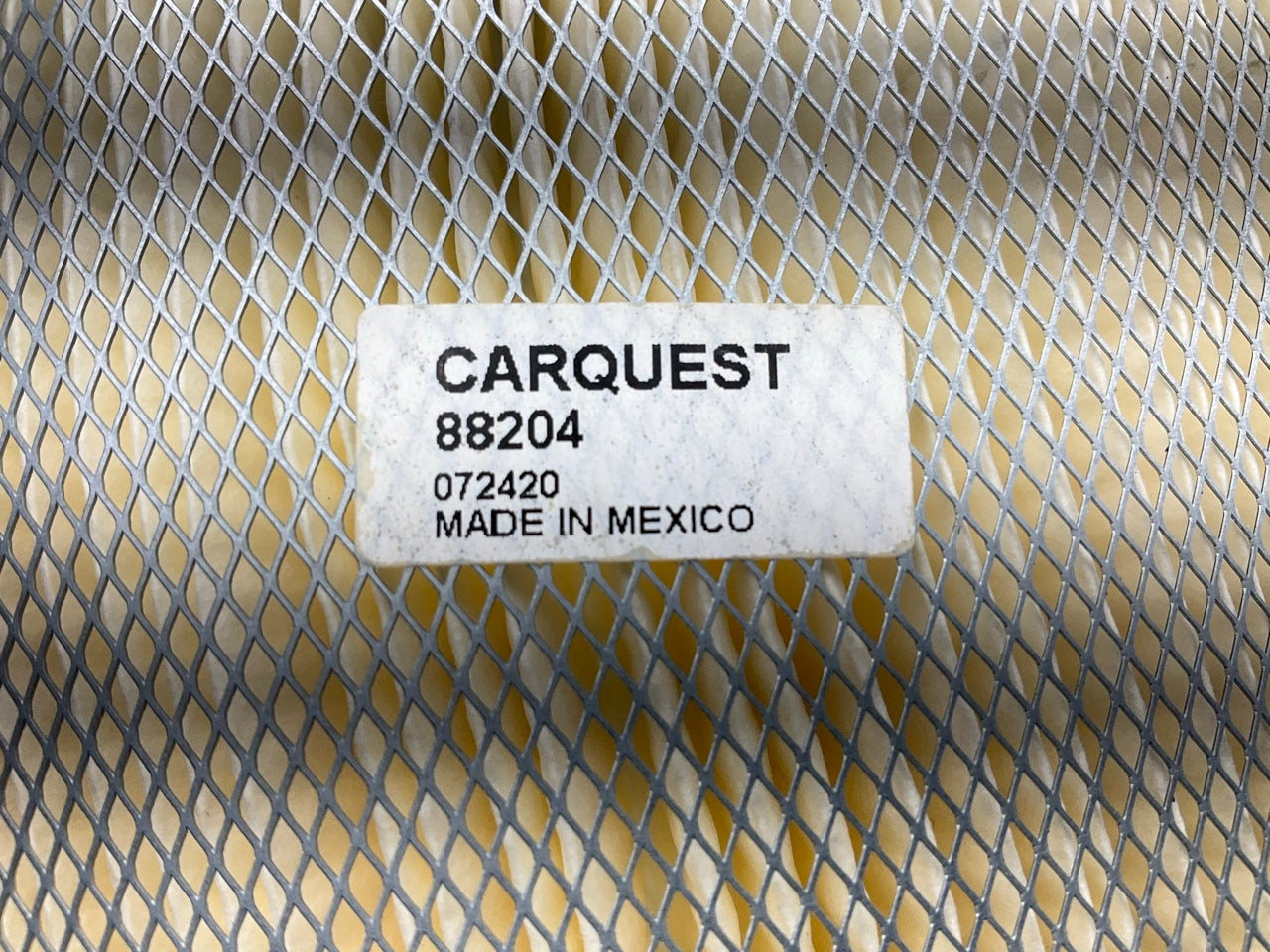 NEW UNBOXED Carter 88204 Engine Air Filter - Replaces Wix 46204, Badlwin PA2179
