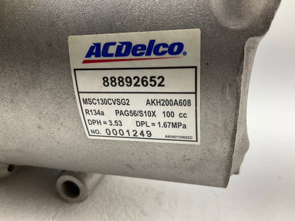 NEW UNBOXED OEM AcDelco 88892652 A/C Compressor With Clutch