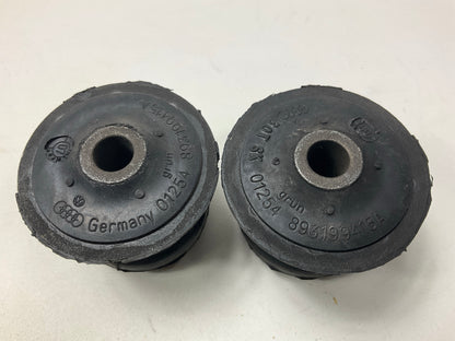(2) NEW - OUT OF BOX VW AUDI 893199415A Engine Motor Mount Insualtor - Front