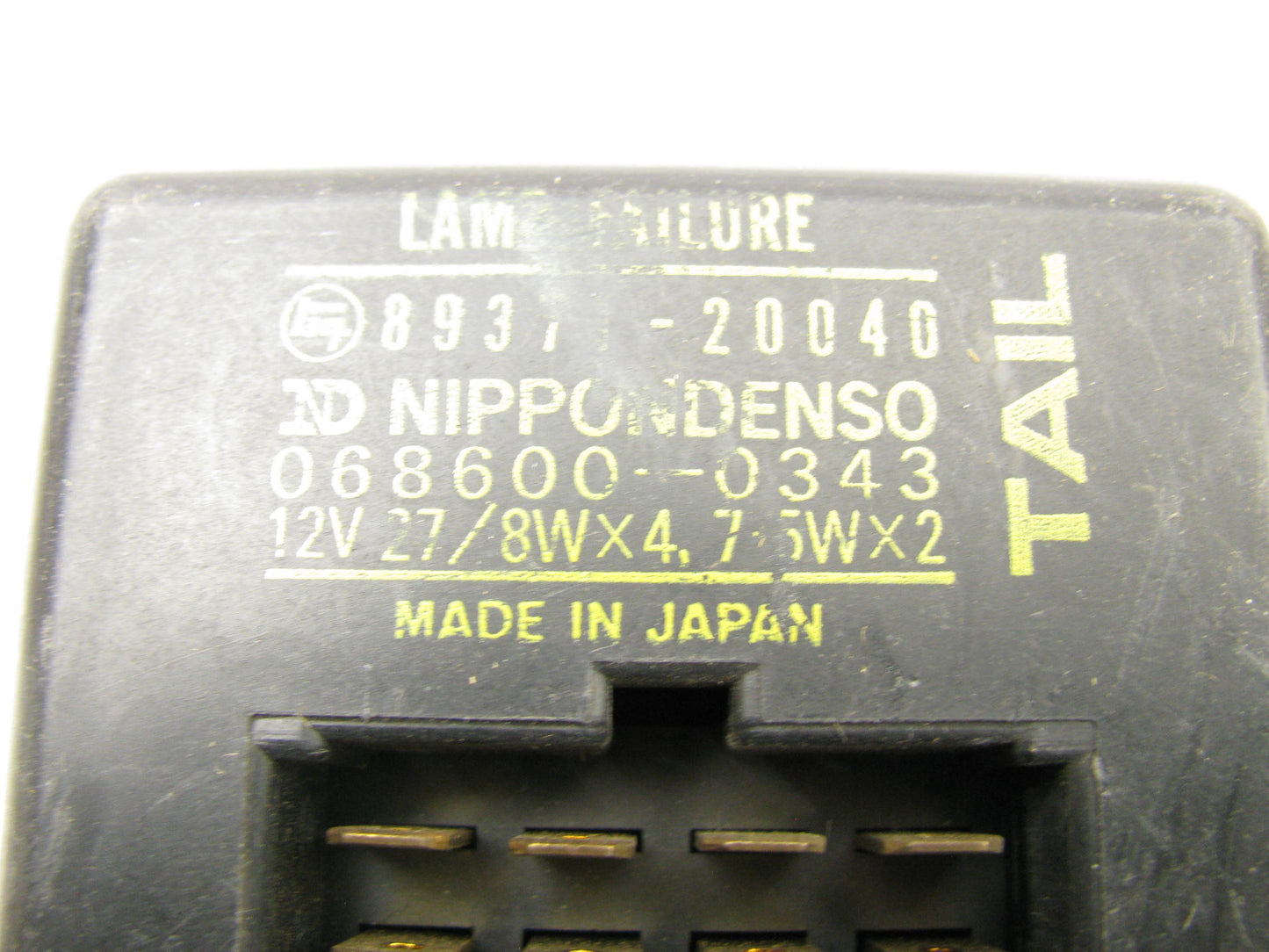 NOS OEM Lamp Failure Relay 89371-20040 For 1973-1978 Toyota Corona