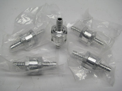 (5) 8MM (5/16'') Non-Return One Way Fuel Check Valve