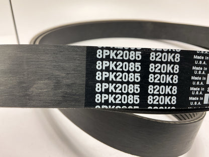 NEW - 8PK2085 Serpentine Belt - MADE IN USA