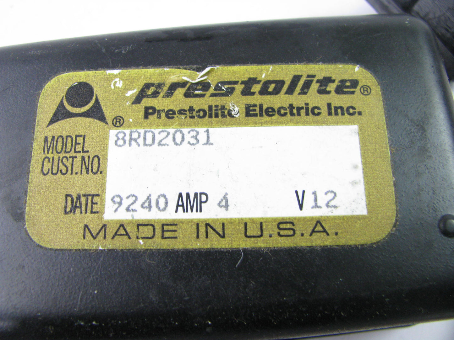 NEW - OUT OF BOX PRESTOLITE 8RD2031 Voltage Regulator 12 V B-Circuit 14.2 Vset