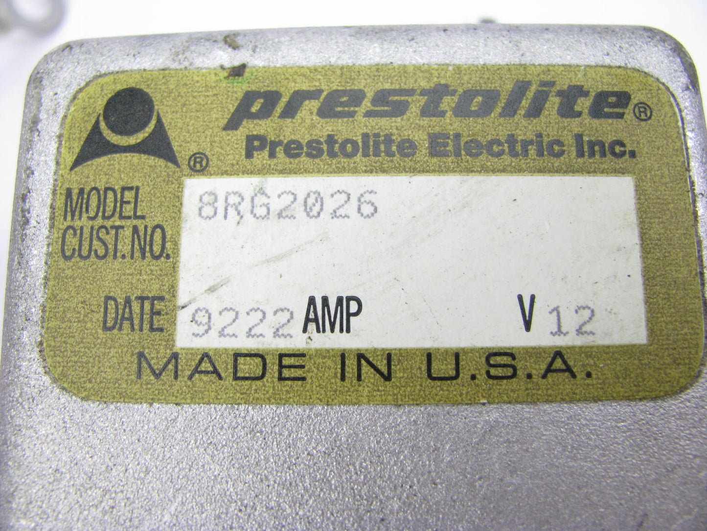 NEW - OUT OF BOX PRESTOLITE 8RG2026 Voltage Regulator - F3HZ-10316-B GR810