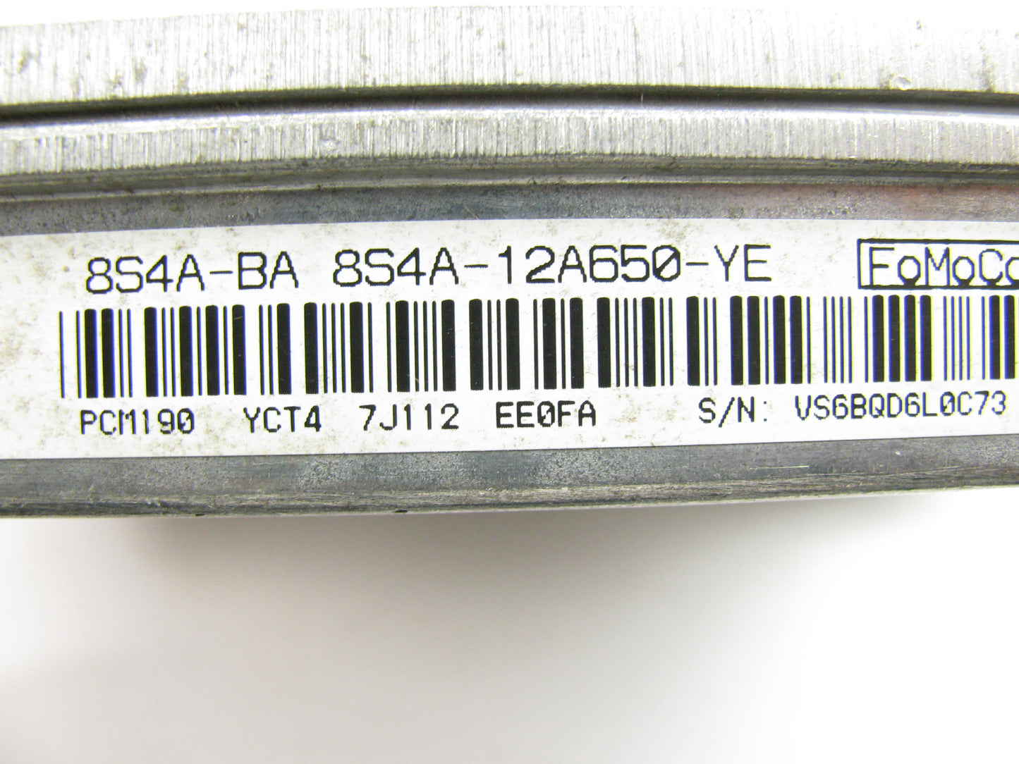 NOS OEM FORD  8S4A-12A650-YE Engine Computer - Requires Flash Programming -