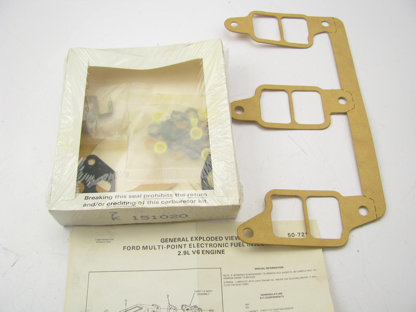 NEW - Out Of Box 903-3001 Ford MFI Fuel Injector Kit 1987-92 Ford Ranger 2.9L V6
