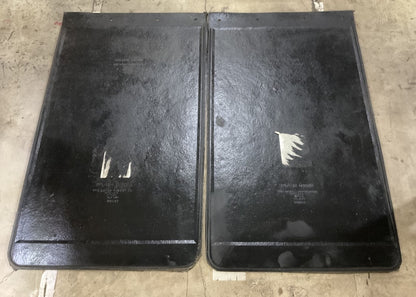 Gates 90332 Fender Splash Shield Mud Flaps PAIR, HD Tractor Trailer, 24'' X 41''