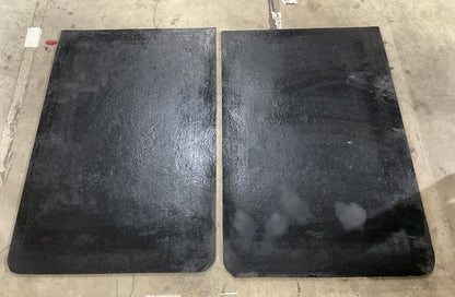 (2) Gates 90334 Fender Splash Shield Mud Flaps, HD Tractor Trailer, 24''x36''