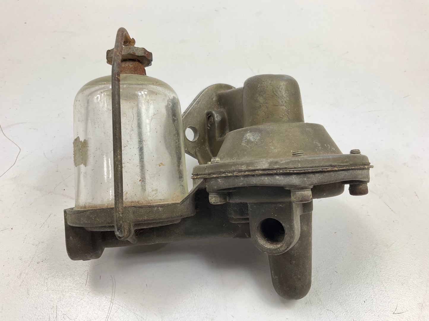 USED - 1942-1952 Ford Flathead V8 Mechanical Fuel Pump W/ Glass, Needs Rebuild