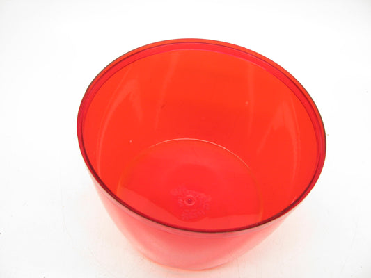 Vintage Signal-stat 9095-R  Beacon Dome Rotating Light Dome Lens - RED