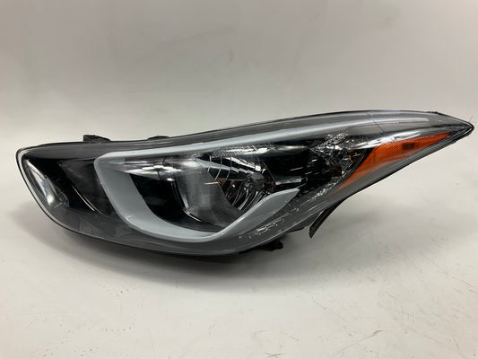 Cosmetic Damage - Aftermarket Left Drivers Headlight For 2014-16 Hyundai Elantra
