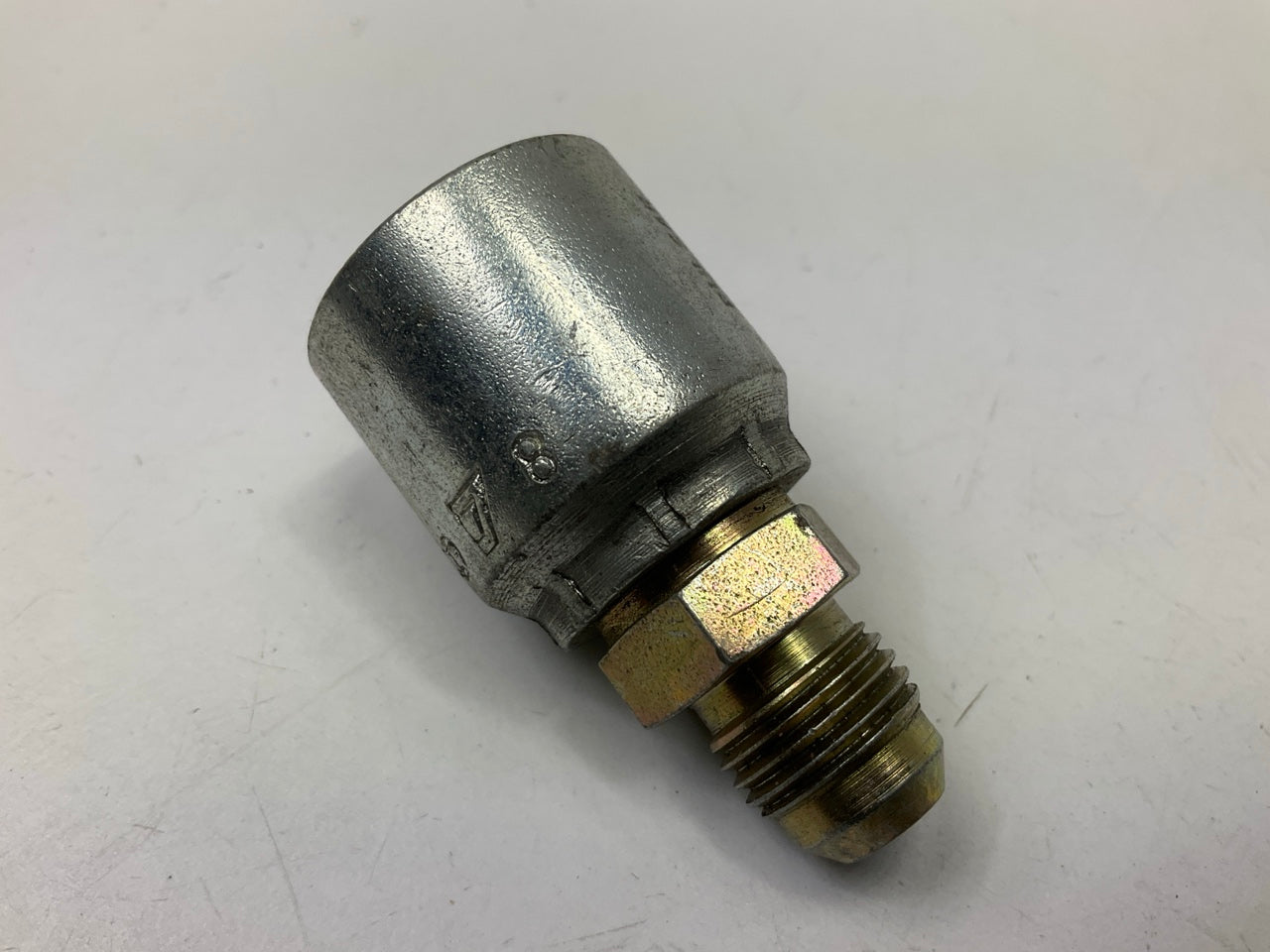 BULK - JIC 37° MALE 9/16-18 Thread Hydraulic Fitting For 3/8'' ID Hydraulic Hose