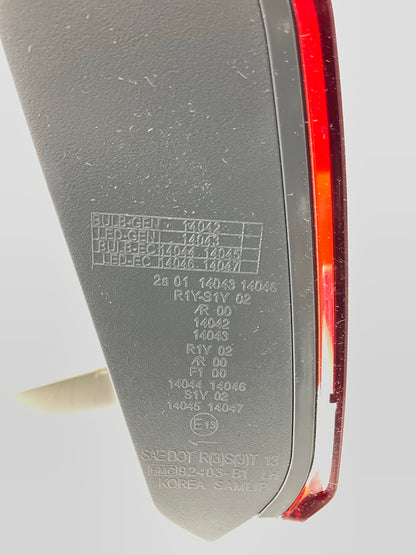 NEW UNBOXED OEM Left Drivers Inner Tail Light Lamp OEM For 15-16 Genesis, 17 G80