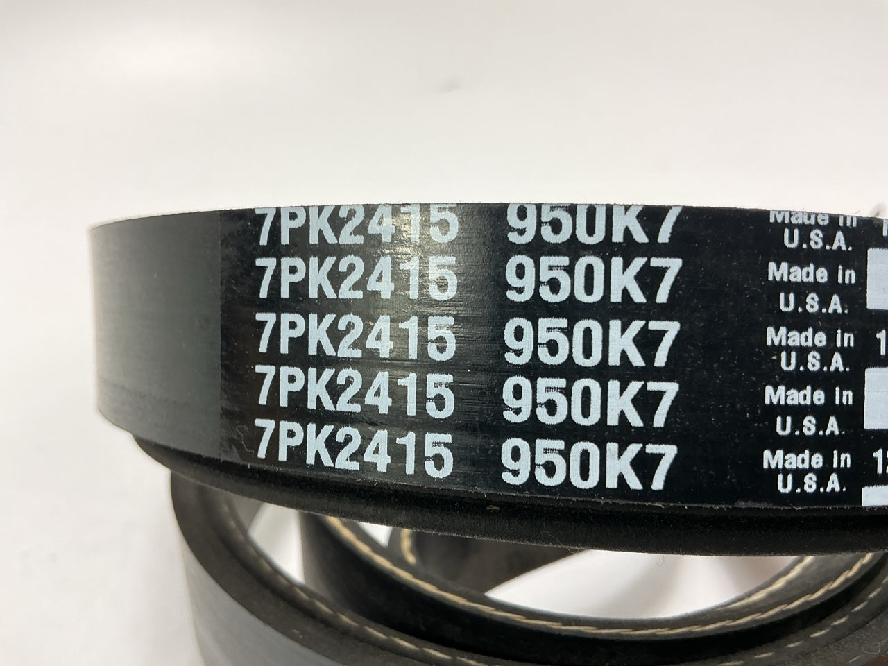 NEW - UNBOXED 950K7 Serpentine Belt For 2001-06 Mitsubishi Montero - MADE IN USA