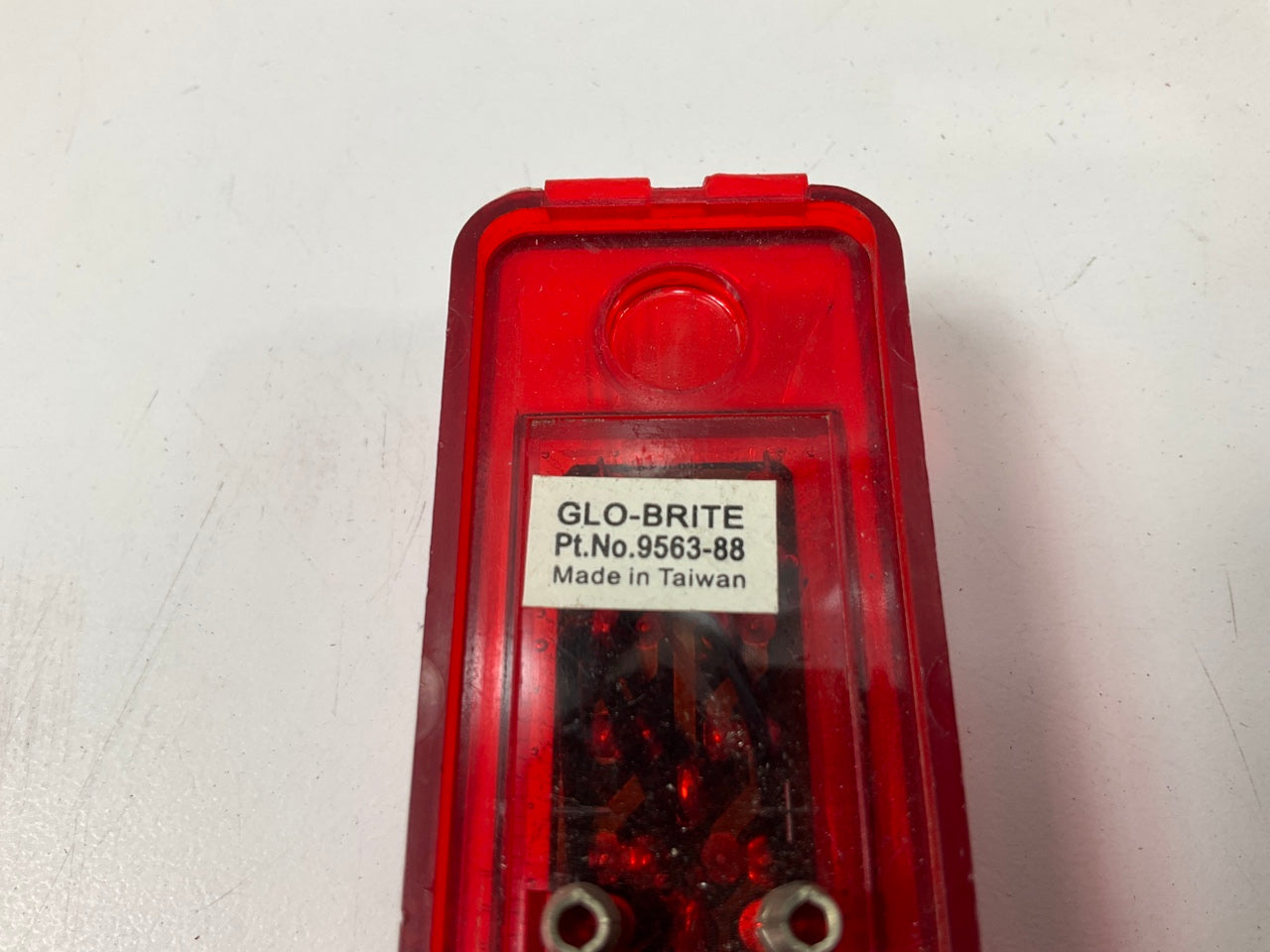 (10) New Unboxed Glo-Brite 9563-88 Red Model 19 Marker & Clearance LED Lights