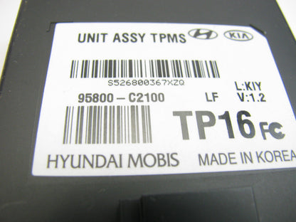 NEW - UNBOXED X 95800-C2100 Tire Pressure Monitor Sensor Module For 15-17 Sonata