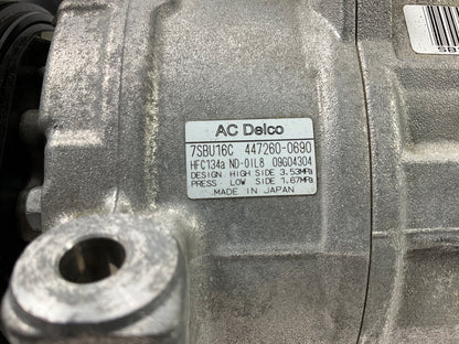 NEW UNBOXED 97398 OEM Ac Delco A/C Compressor W/ Clutch 2006-2008 Buick Lucerne