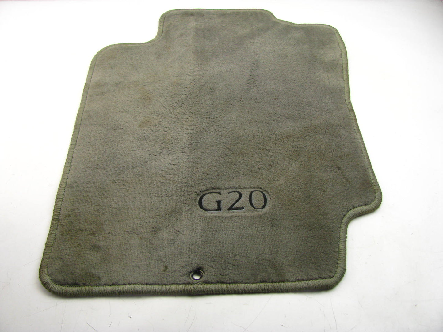 USED - OEM Left Drivers Side Floor Mat For 1991-1996 Infiniti G20