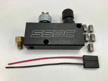NEW UNBOXED - SSBC A0730 Adjustable Proportioning Valve Block 3/16'' Brake Lines