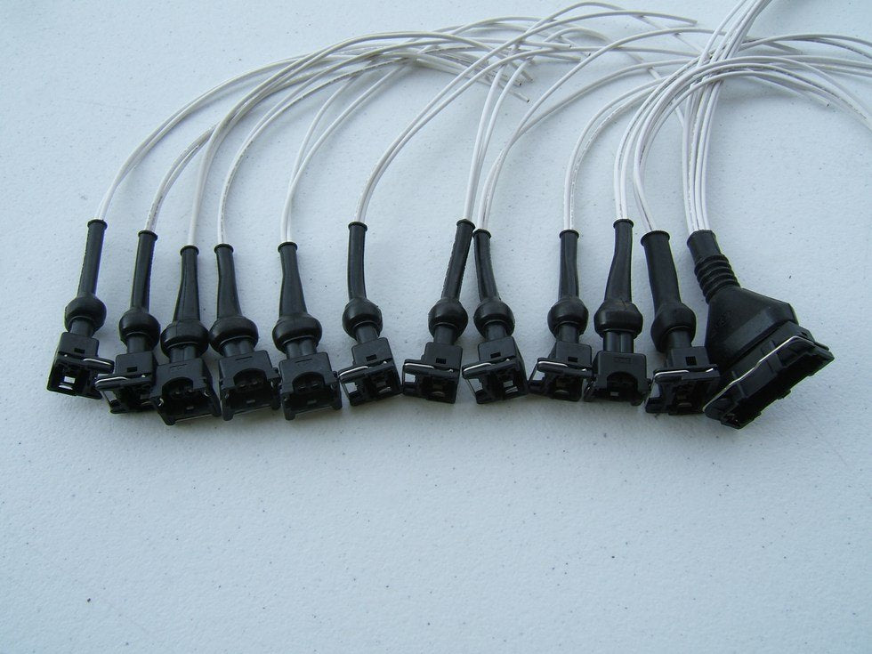 Injector Connector Wire Repair Kit AFM TPS Fuel Injectors For Datsun 280z 280zx