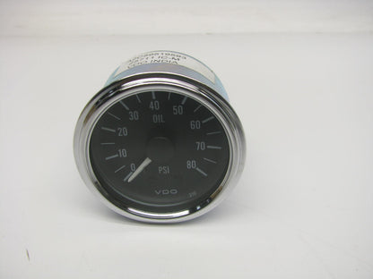 NEW UNBOXED VDO 2-1/16'' Industrial Mechanical Oil Pressure Gauge 0-80 PSI