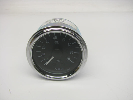 NEW UNBOXED VDO 2-1/16'' Industrial Mechanical Oil Pressure Gauge 0-80 PSI