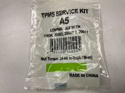 (4) A5 TPMS Tire Pressure Monitor Sensor  Service Kits