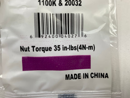 (4) A6 TPMS Sensor Service Kits, With Valve Core