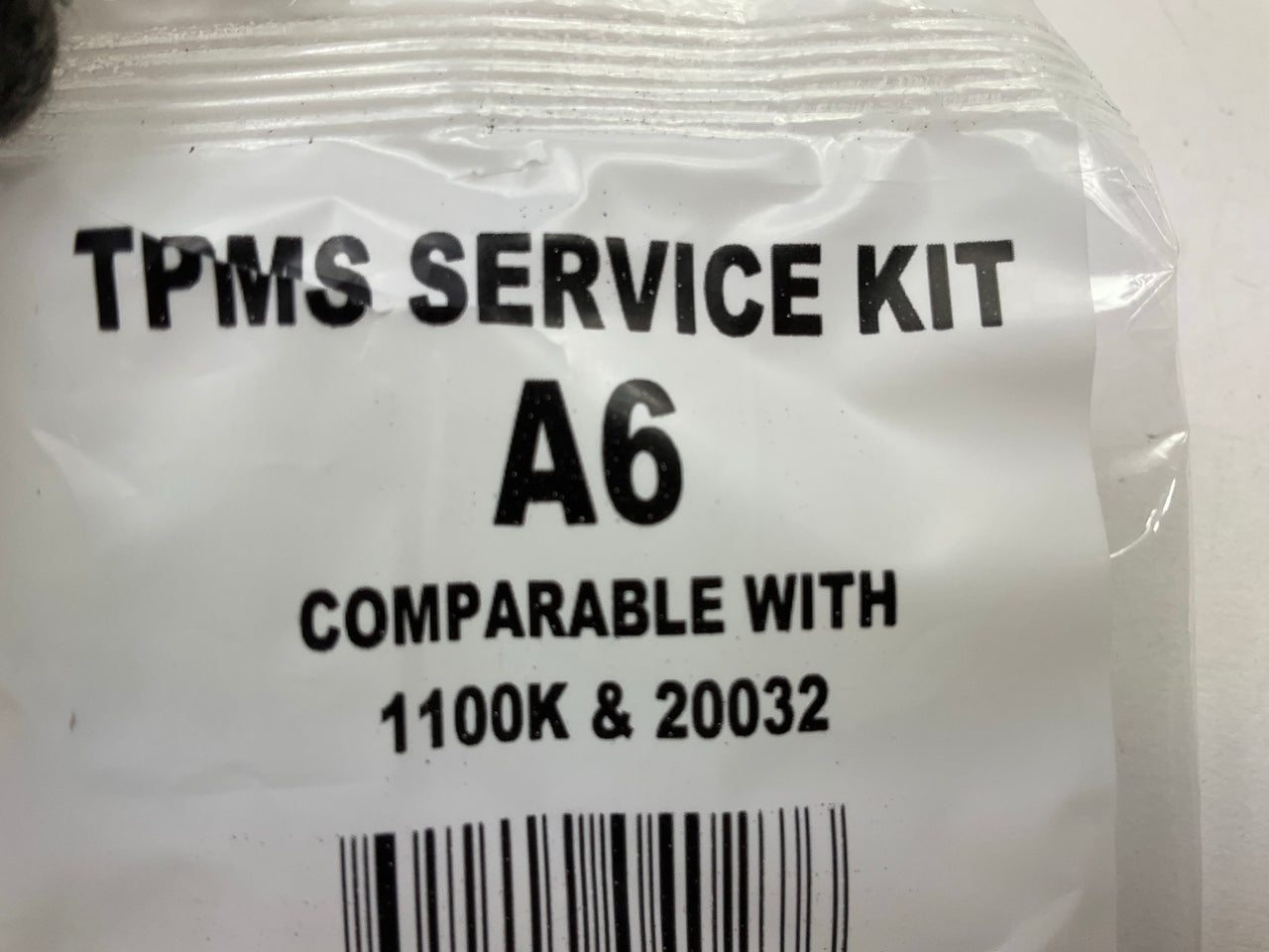 (4) A6 TPMS Sensor Service Kits, With Valve Core
