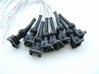 (x8) EV1 Fuel Injector Quick Disconnect Connector W/boots EV1 OBD1