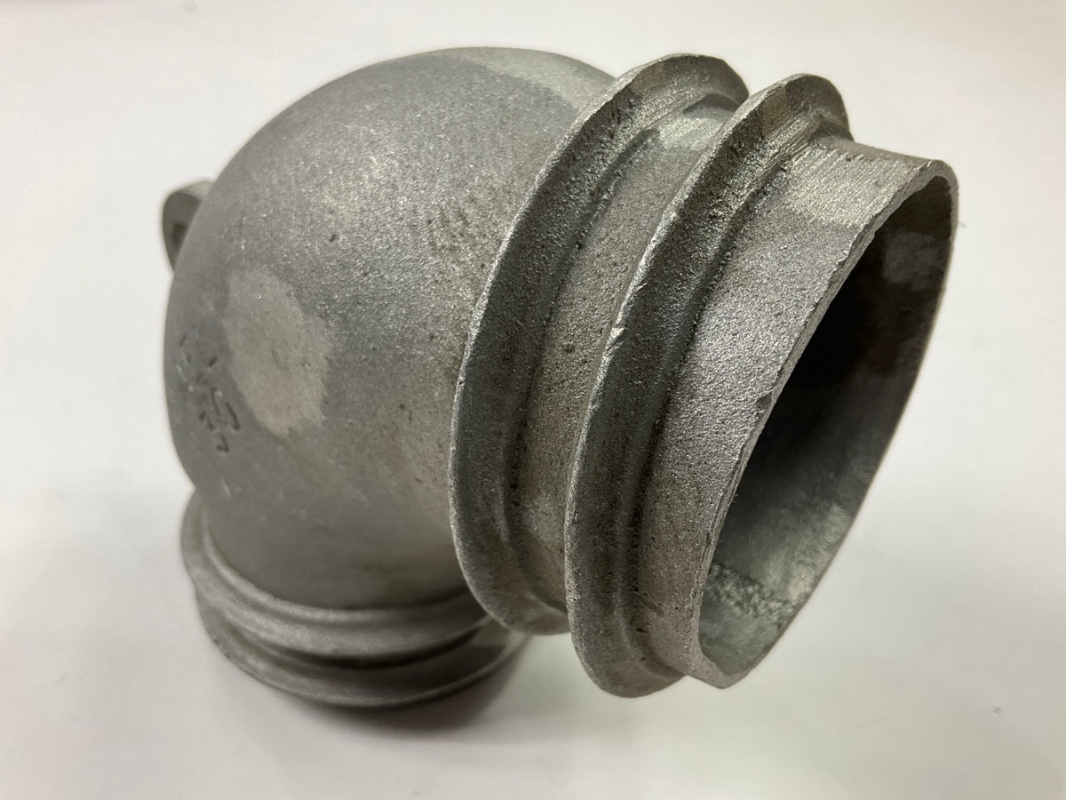NEW Crushproof AEL-30 Garage Exhaust Aluminum 90 Degree Elbow For 3'' Hose